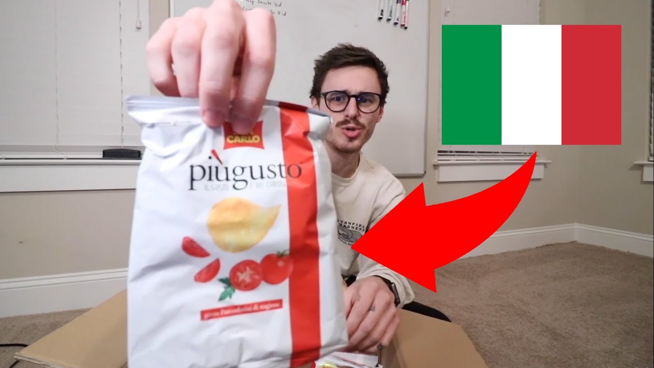 Trying ITALIAN Snacks! (Review) Trying ITALIAN Snacks! (Review)