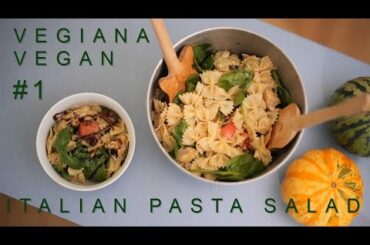 Italian Pasta Salad | Recipe | Vegiana Vegan #1