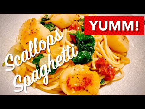 เสนียดปลายจวัก👩🏻🍳: Scallops Spaghetti | Italian Dinner Recipe | beehinthekitchen วิธีทำสปาเกตตี้ เสนียดปลายจวัก👩🏻🍳: Scallops Spaghetti | Italian Dinner Recipe | beehinthekitchen วิธีทำสปาเกตตี้