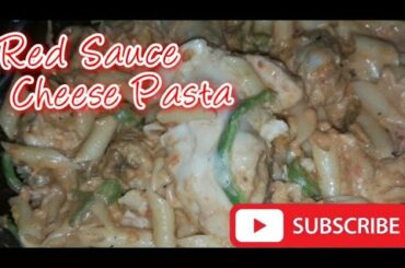 Red Sauce Pasta Recipe | Cheese Pasta |