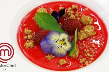 Scottish & Italian Fusion Cranachan Panna Cotta | MasterChef UK