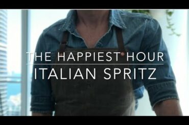 The Happiest Hour - How to Make an Italian Spritz