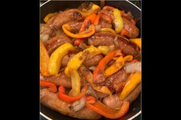 Hot Italian Sausage & Peppers AND Money-Saving Food Tips!