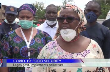 COVID-19 Lockdown: Inside a Lagos emergency food market