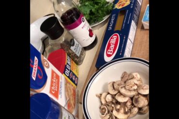 Creamy Italian Chicken and Mushroom Pasta