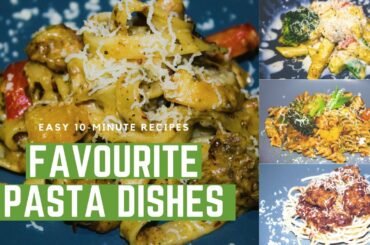4 Types of Pasta | Easy to make pasta | Lockdown Recipes | Italian Food
