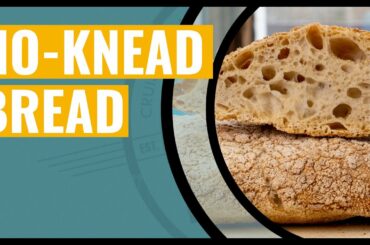 Easy No-Knead Bread! | Recipe | How To | Cooking | Baking | Home Baking
