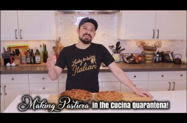 "Making Italian American Easter Grain Pie"   Pastiera in the Cucina Quarantena