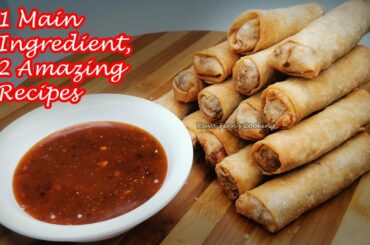 LOCK DOWN RECIPE | MADE 2 AMAZING RECIPES FROM 1 MAIN INGREDIENT | SURPRISED WITH THE RESULT!!!