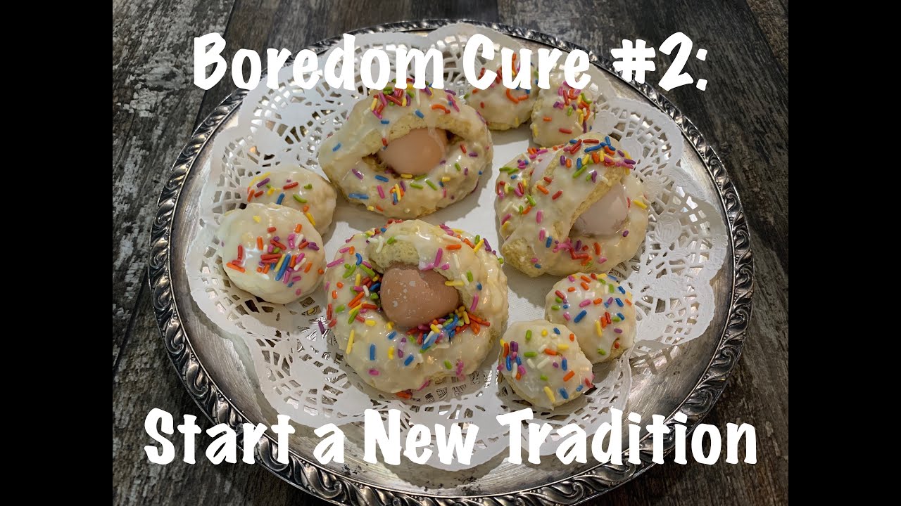 Boredom Cure #2: Start a New Tradition ~Italian Easter Egg Baskets Boredom Cure #2: Start a New Tradition ~Italian Easter Egg Baskets