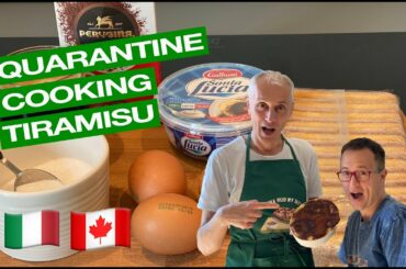 Making tiramisu from scratch - Traditional Tiramisu Recipe - Quarantine Cooking