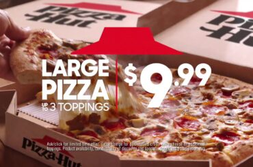 Let Us Do the Cooking. Order $9.99 LARGE 3-Topping Pizzas Online Now!
