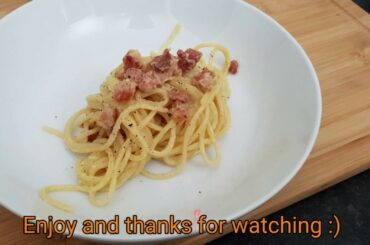 Ep 1 -Traditional carbonara- Italy