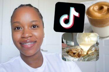 QUARANTINE VLOG: TIKTOK RECIPE FAIL! DINNER IDEAS!