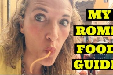 Real Italian Woman Gives You Rome Food Tour (Eat like a local!)