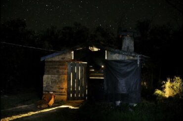 Fisherman’s dining house in Kamchatka, Russia