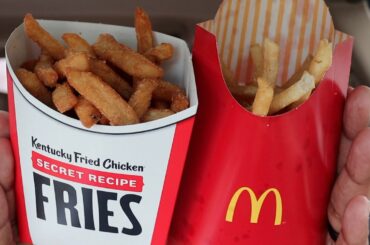 KFC French Fries vs McDonalds French Fries | WHO IS BETTER?
