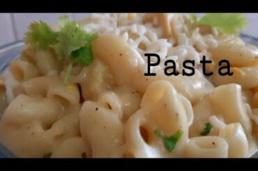 White pasta/delicious Italian food/tasty and yummy/ പാസ്ത