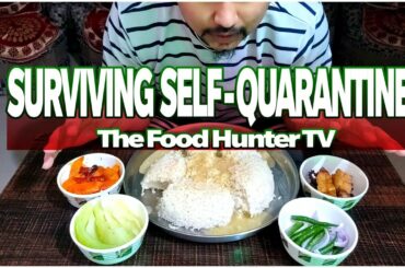 || NAGA BOY SURVIVING SELF-QUARANTINE IN NEW DELHI || The Food Hunter TV