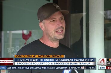 COVID-19 brings unique restaurant partnership to Brookside
