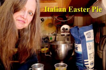 Cook with me | Italian Easter Pie | Pizza Rusitca | Living UP