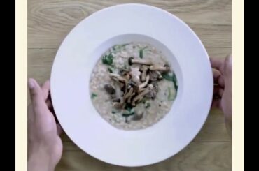 Italian WILD MUSHROOM RISOTTO