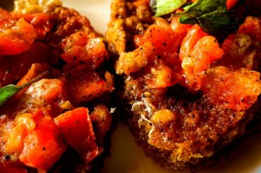 Bruschetta - Perfect Breakfast Recipe with Bread kids will love | Easy Italian Recipe