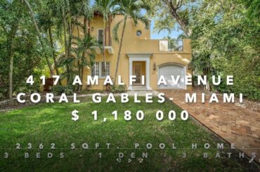 417 Amalfi Avenue, Video tour for Realtors