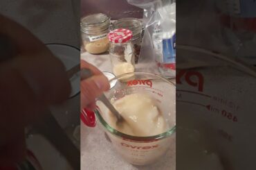 pt 1 making crusty Italian bread(mixing yeast)Recipe in description below