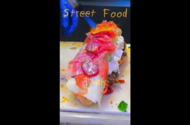 Street food Italy Sicily Panini Сэндвич по-итальянски Borderi