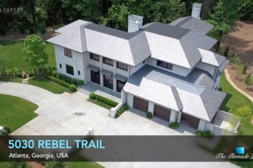 Luxury Home | 5030 Rebel Trail, Sandy Springs, Georgia, USA 🇺🇸 | Luxury Real Estate