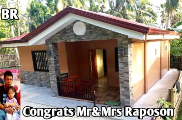 OFW SIMPLE HOUSE,CONGRATS MR&MRS RAPOSON,UAE OFW OAS ALBAY BICOL PHILIPPINES,BUILDING A HOUSE