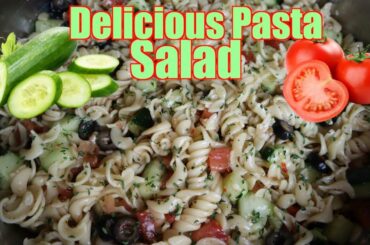 How to make Delicious Meatless Pasta Salad