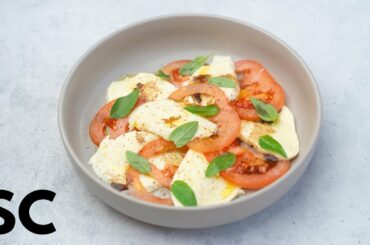 How to make Caprese Salad (Quick and Easy Italian Salad Recipe)