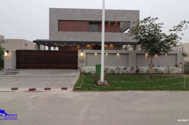 1 Kanal Brand New Double Storey Mazhar Munir Solid Construction Bungalow 7 DHA Defence Lahore VLog#7