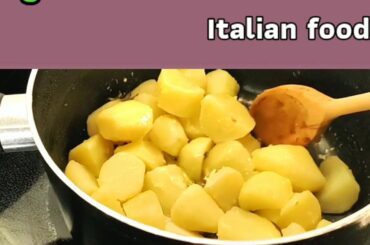 สตูขาวัวกับมันฝรั่ง  #Italian food