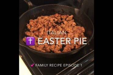 Italian “Easter Pie” Aimerito_Ep 1 (Recipe in DESCRIPTION).