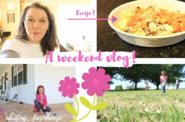 EASTER WEEKEND || ITALIAN CHICKEN PASTA RECIPE