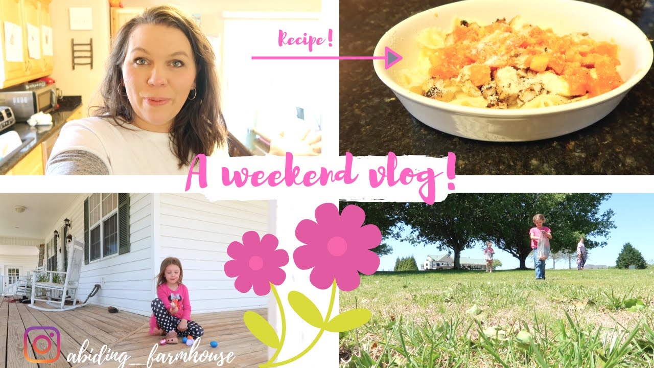 EASTER WEEKEND || ITALIAN CHICKEN PASTA RECIPE EASTER WEEKEND || ITALIAN CHICKEN PASTA RECIPE