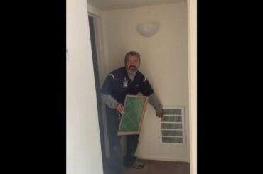 Park Sorrento Apartments-- Bakersfield, CA--Air Filter Tutorial