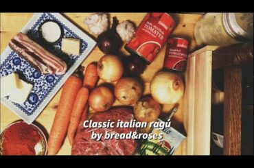 Classic slow cooked italian ragù✨