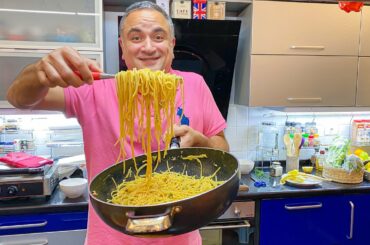 Keeping it Easy & Simple: Seafood Spaghetti with Lemon Zest and Olive Oil: (Recipe in Details)