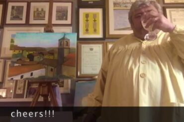 Sbornio is thirsty  @vinvivobyalessio #artistslovewine