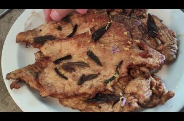 Italian "Scaloppine al Limone", Homemade!