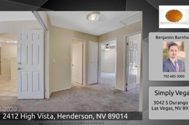 2412 High Vista, Henderson, NV 89014