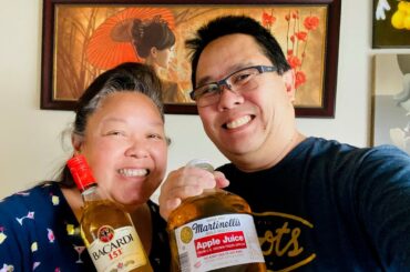 Apple Pie Shooters! | Safer at Home How-To Recipe | Bacardi 151 | Martinelli's Apple Juice