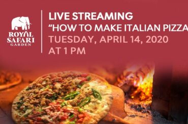 [LIVE] How to make Italian Pizza - Royal Safari Garden