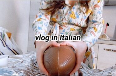 Vlog in Italian #114: il pranzo di Pasqua in videochiamata (subs)