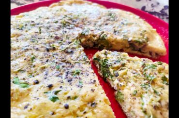 Easy to do Italian omelette #frittata, World Omelette series, Episode 1