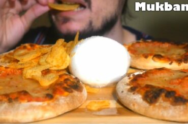 MUKBANG ITA | PIZZA + PATATINE + MOZZARELLA EATING SHOW ITALIANO | RISPONDO ALLE  DOMANDE INSTAGRAM